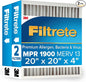 Filtrete 20x20x4 AC Furnace Air Filter, MERV 13, MPR 1900, Premium Allergen by Filtrete