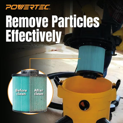 POWERTEC DXVC6914 HEPA Cartridge Filter - Image 5