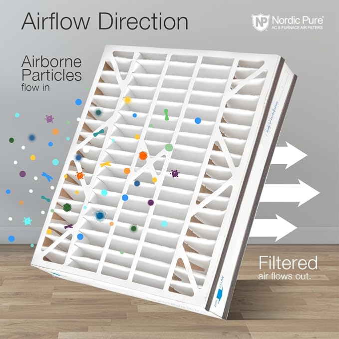 Nordic Pure 20x25x5 Air Bear Replacement 266649-102 MERV 13 Air Filters 2 Pack - Image 8