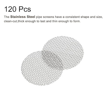 MECCANIXITY Pipe Screen Stainless Steel Screens, 1/2 Inch Diameter - Image 3