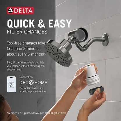 Delta Faucet Clarifi Premium Shower Filter Attachment - Image 3