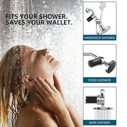 2-Pack Shower Filters with 11 Replacement Cartridges - Image 6