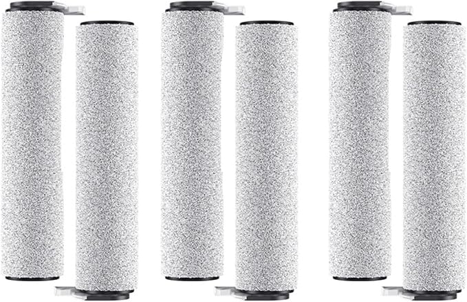 Cordless Wet And Dry Vacuum Cleaner Scrubber Roller Brushes Kit Replacement by kvcccss