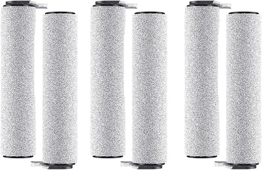 Cordless Wet And Dry Vacuum Cleaner Scrubber Roller Brushes Kit Replacement by kvcccss