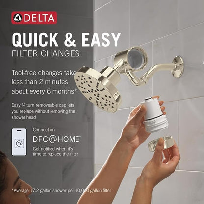 Delta Faucet Clarifi Premium Shower Filter Attachment - Image 3