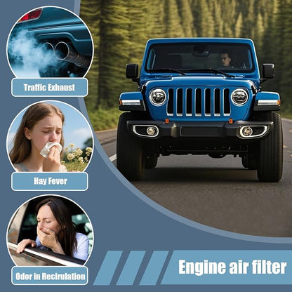 7C3Z-9601-A Engine Filter and FL3Z19N619A Cabin Air Filter Set Replacement - Image 6
