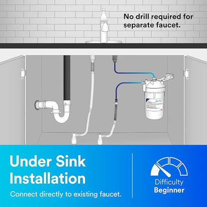 3M Aqua-Pure Under Sink Water Filter System AP200, Full Flow 1.75 Gallons per - Image 7