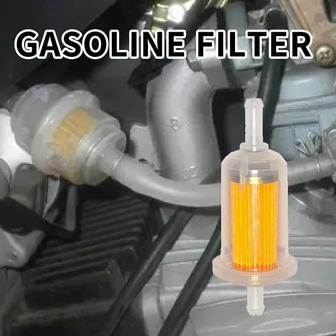 2 Pcs Motorcycle Fuel Filter, High Flow Inline Diesel Gasoline Fuel Filter - Image 5