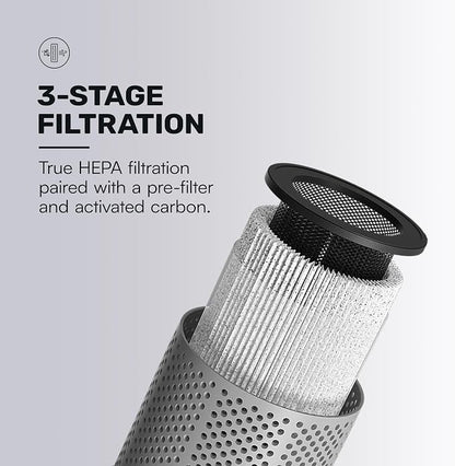 Raycon Portable Air Purifier, H13 Replaceable Hepa Filter, Adjustable Speeds - Image 6