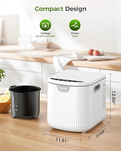 Electric Composter for Kitchen, 2.5L Smart Electric Kitchen Composter - Image 8