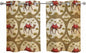 2 Panel Kitchen Cafe Curtains, Window Decor Tier Curtains by Hokiten