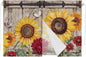 Sunflowers Magnetic Double Layer Car Window Shades, Side Window Curtains by Unknown