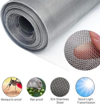 Filter Screen Sheets Stainless Steel Air Vent Mesh Cover Wire Mesh Roll - Image 4