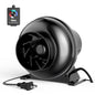 InfiniPower 4 Inch 195 CFM Inline Ventilation Variable Fan Speed Controller by InfiniPower