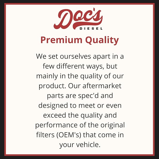 DOC'S DIESEL 6.6L Duramax Air Filter 2017-2019 | Replaces A3231C | 3 Pack | OEM - Image 6
