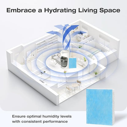 HFT600 Humidifier Wick Filter, for Honeywell Top Fill Tower Humidifier HEV615 - Image 7