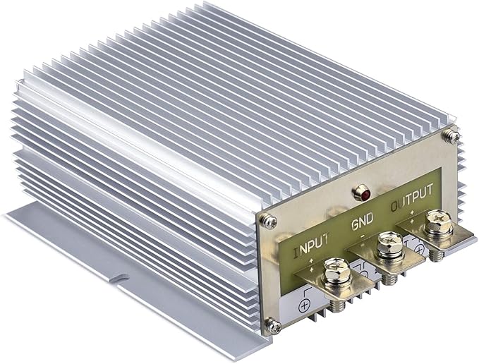 Cllena DC Converter Regulator 36V/48V to 12V 50A 600W Waterproof Voltage Reducer DC/DC Power Supply Module Buck Transformer for Golf Cart