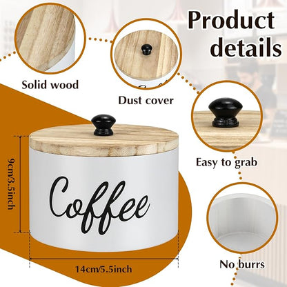 Wooden Coffee Filter Holder - Image 3