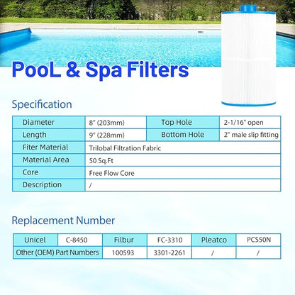 HANXER® C-8450 Spa Filter Cartridge Replaces - Image 5