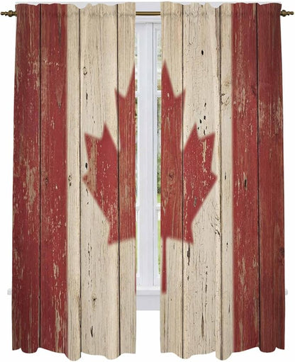 Canada Kitchen Curtains by Unknown
