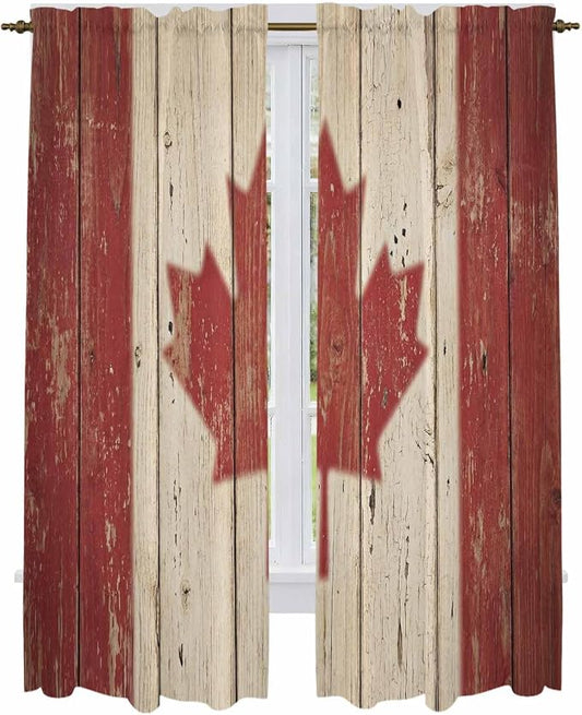 Canada Kitchen Curtains by Unknown