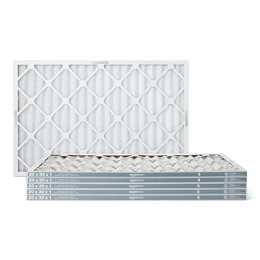 Amazon Basics Merv 5 AC Furnace Air Filter 20x30x1 inches by AmazonBasics