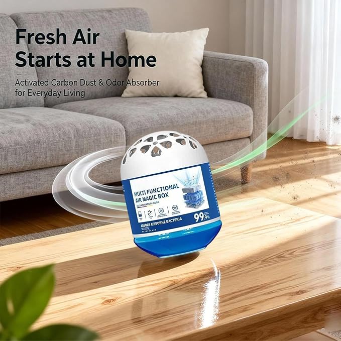 Air Purifiers For Home - 120g Quiet Dust Eliminator Box | Air Purifier For Pet - Image 4