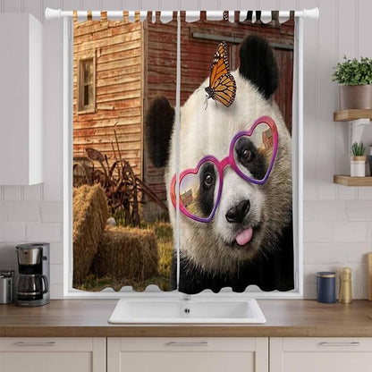 Farm Panda Living Room Curtains 84 Inch Length, Window Curtains Tab Top - Image 9