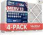 BNX TruFilter 14x20x1 Air Filter MERV 13 by BNX