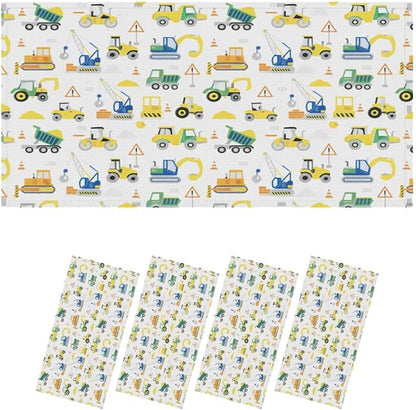 4 Pcs Fluorescent Light Covers for Ceiling Lights Construction Vehicles by Unknown