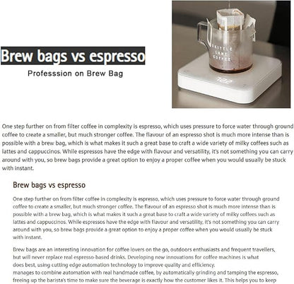 Sesama Pour-Over Drip Hanging Coffee Filter Bags - Image 2