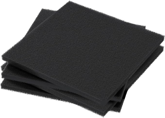 Pawfly 4 Pack Aquarium Bio Sponge Filter Media Pad, Filter Foam Sponge Pads by Pawfly