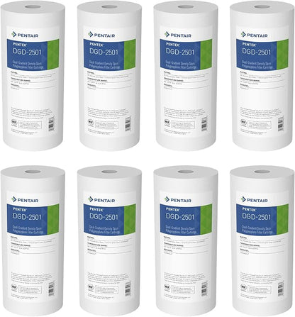 Pentair Pentek DGD-2501 Big Blue Water Filter, 10-Inch Whole House Sediment by PENTAIRPENTEK