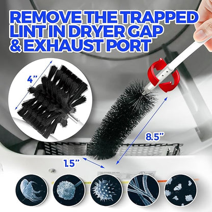 Holikme 50Feet Dryer Vent Cleaner Kit - Image 4