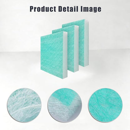 Spray Booth Air Filter Fiberglass Exhaust Green in Paint Booth 15g Green) - Image 2