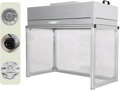 INTSUPERMAI Vertical Laminar Flow Hood Air Flow Clean Bench Workstation by INTSUPERMAI