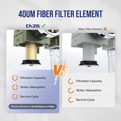 Auto Drain NPT 1/4 Air Regulator - Image 4