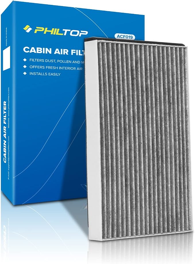 PHILTOP Cabin Air Filter w/Activated Carbon, Compatible - Image 9