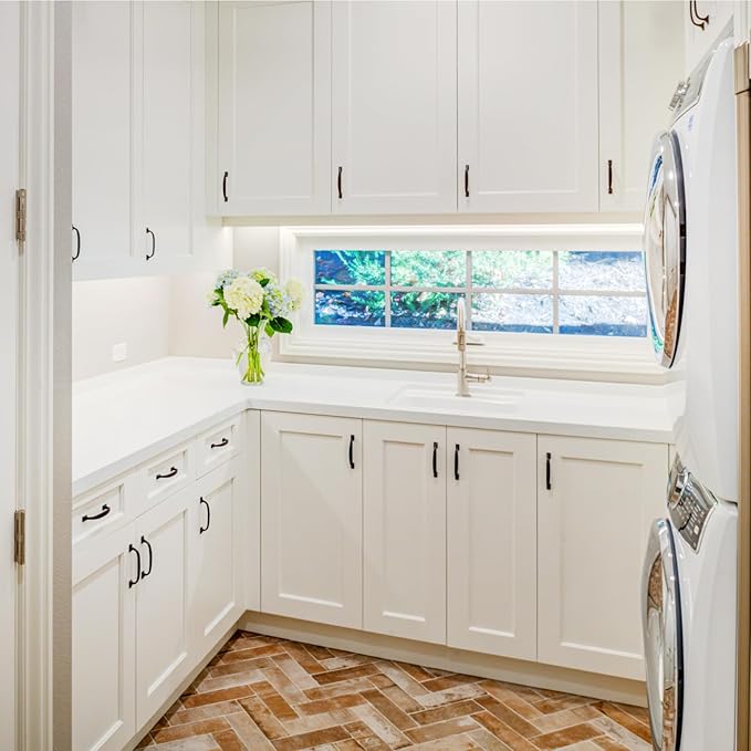 Wall Kitchen Cabinets, RTA Cabinets, White Shaker Cabinet, Wall Mounted, RTA Upper Cabinet, Modern for Kitchen and Bathroom with Door, 2 Adujustable Shelves (White, 18" W x 30" H x 12" D)