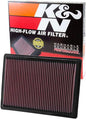 K&N Engine Air Filter: Increase Power & Acceleration, Replacement Car Air by KNEngineeringInc