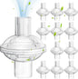 12 Pcs CPAP Inline Filters, Universal Inline CPAP Filter Compatible by RefreshYourHome
