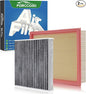 Cabin & Engine Air Filter Fit for Nissan Pathfinder 3.5L 2022-2025 2026 by Forccord
