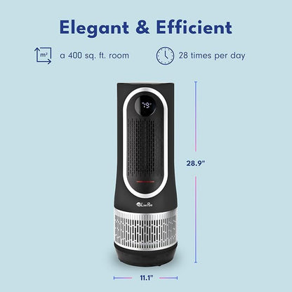 LivePure 3-in-1 LP500 Clean Heat Air Purifier & Electric Heater – Oscillating - Image 7