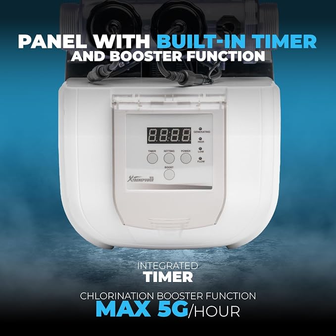 XtremepowerUS Above Ground Pool Salt Water System, Saltwater Chlorinator - Image 5
