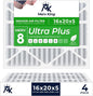 MervKing 16x20x5 Air Filter Actual Size: 15.88" x 19.88" x 4.38" MERV 8 MPR by MervKing