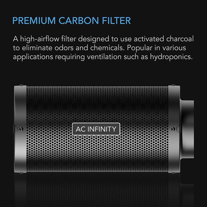 AC Infinity Air Carbon Filter 10" - Image 2