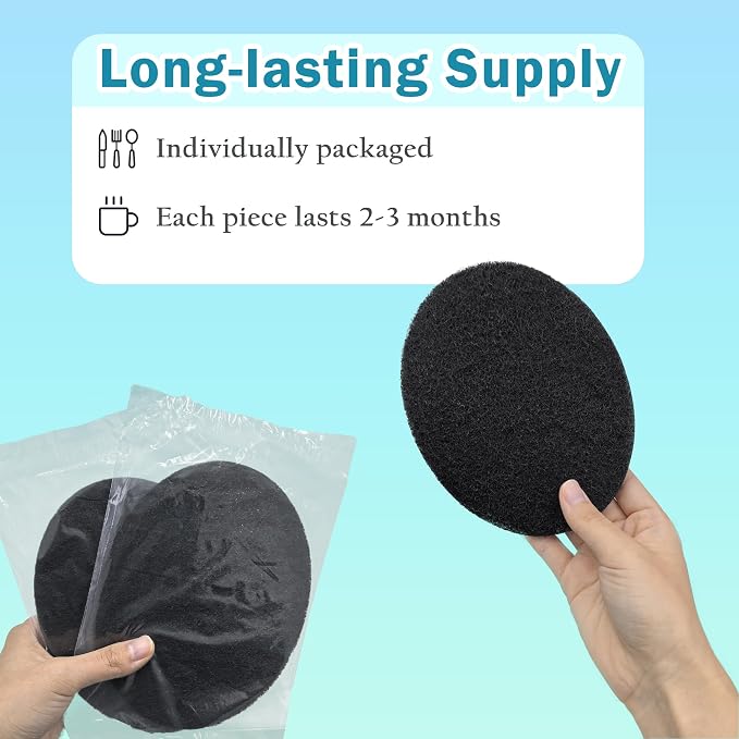 NewKe 6 Pack Natural Charcoal Filter Refills - Image 6