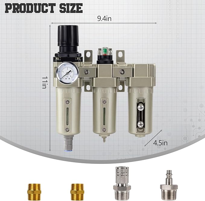 Upgraded 1/2" NPT Industrial Air Dryer - Image 2