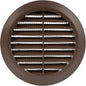 Brown 4" Inch Round Ventilation Grille by Unknown