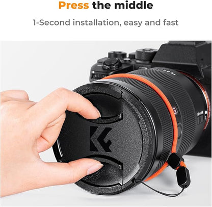 K&F CONCEPT 52mm CPL MCUV ND1000 Lens Filter 2 Lens Caps Kits Waterproof - Image 6